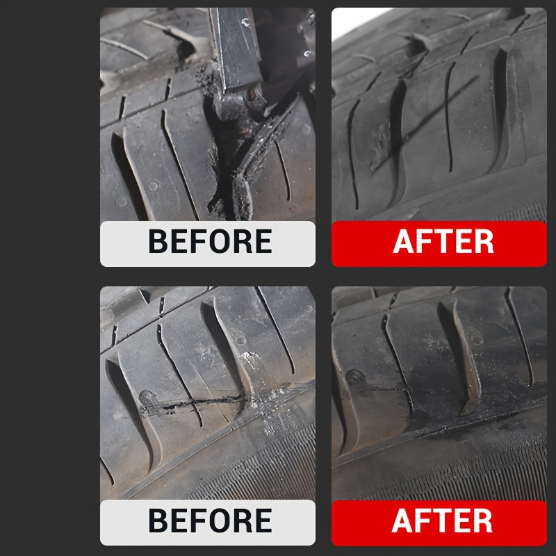Car Tire Repair Glue Repair Tire Side Trauma Crack Tire Wall - Temu