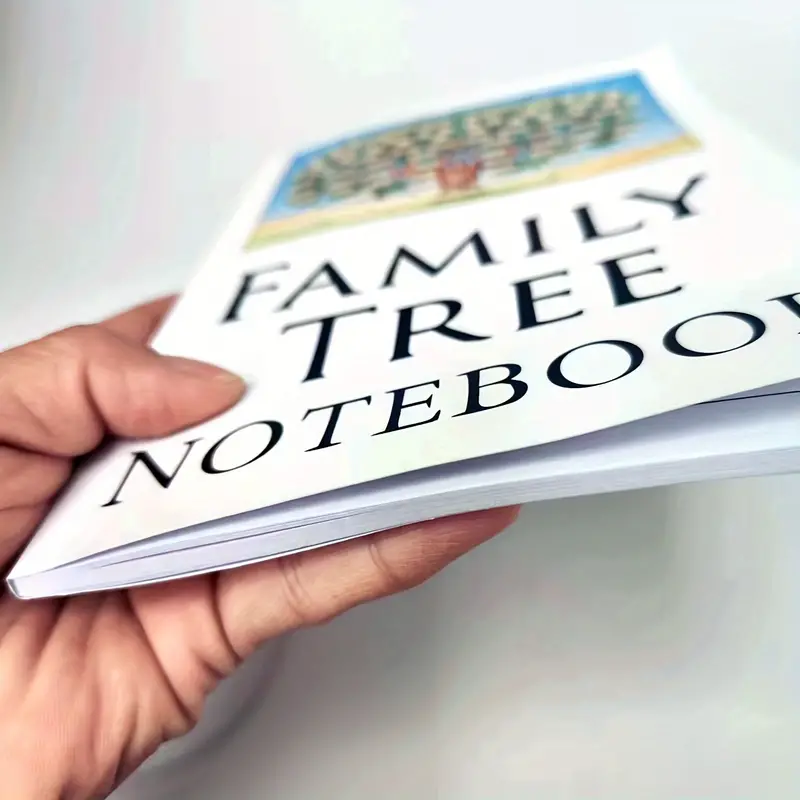 Family Tree Notebook-handwritten ancestors' memories to write into personal  family history and genealogy