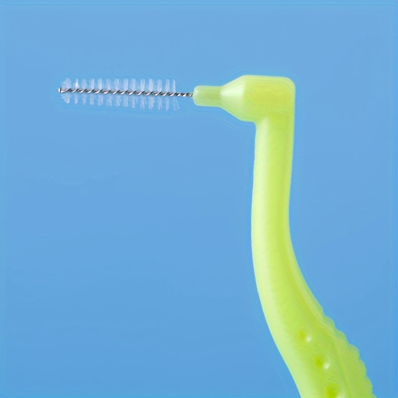 10pcs L-Shaped Diagonal Gap Brush Set for Dental Care