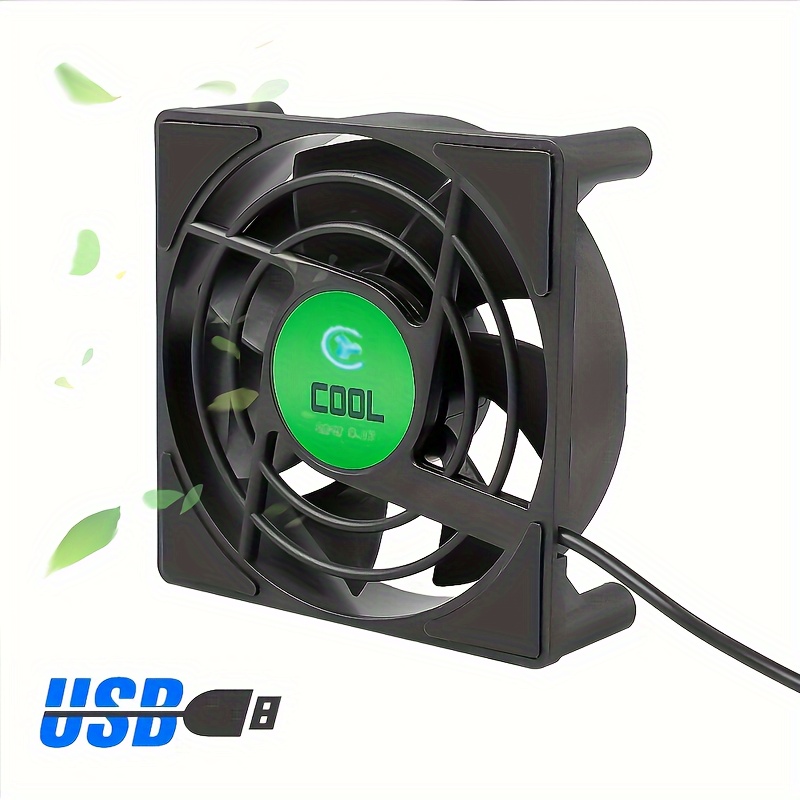 Mini Cooling Fan For Android Tv Set Top Box Wireless Silent - Temu