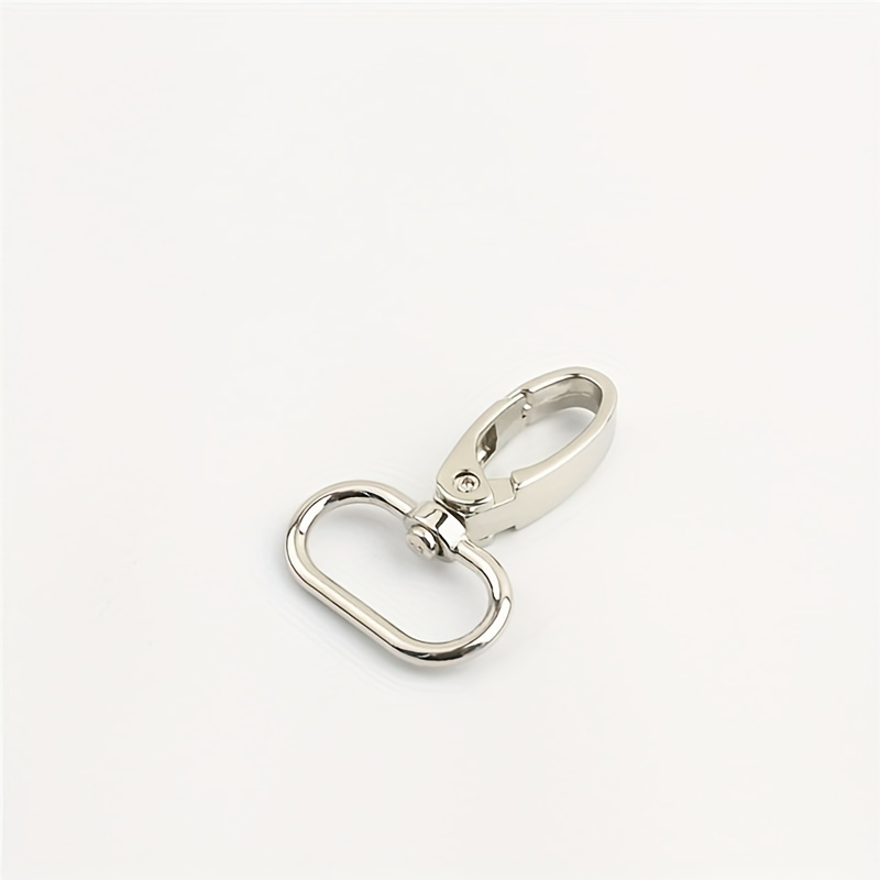 10pcs 1.26/1.5inch Bag Strap Hook Buckle, 32/38mm Oval Swivel Lobster Clasp Hanger, Snap Hooks Key Chain Trigger Buckles Accessory,Temu