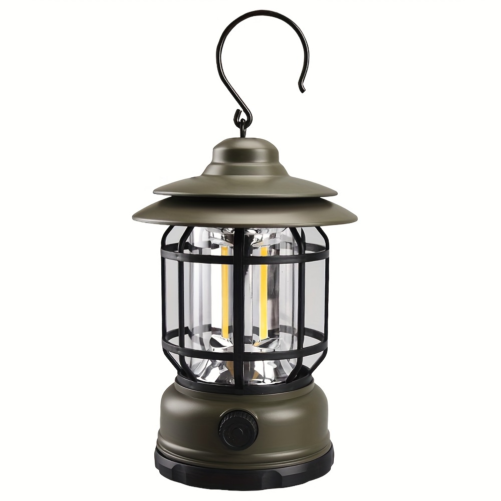 Retro Camping Atmosphere Lantern, Battery/charging/solar Light - Temu