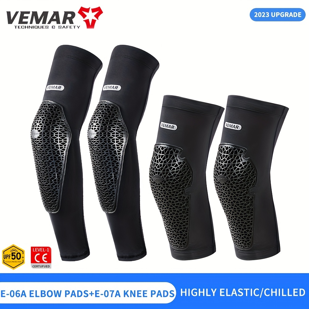 Coderas para motocicleta, protector de brazo de ciclismo de verano,  protectores de carreras transpirables para adultos, para montar en  motocicleta