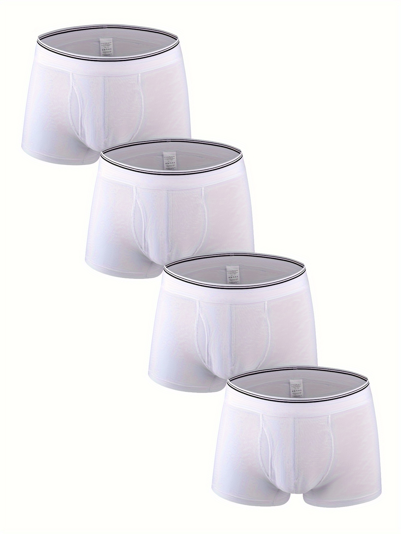 Women's Maternity Underwear Solid Cotton Boxer Briefs - Temu