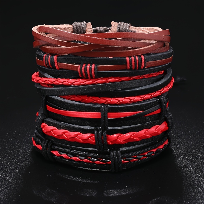 Simple Woven Multi layer Bracelet Combination Fashion - Temu Philippines