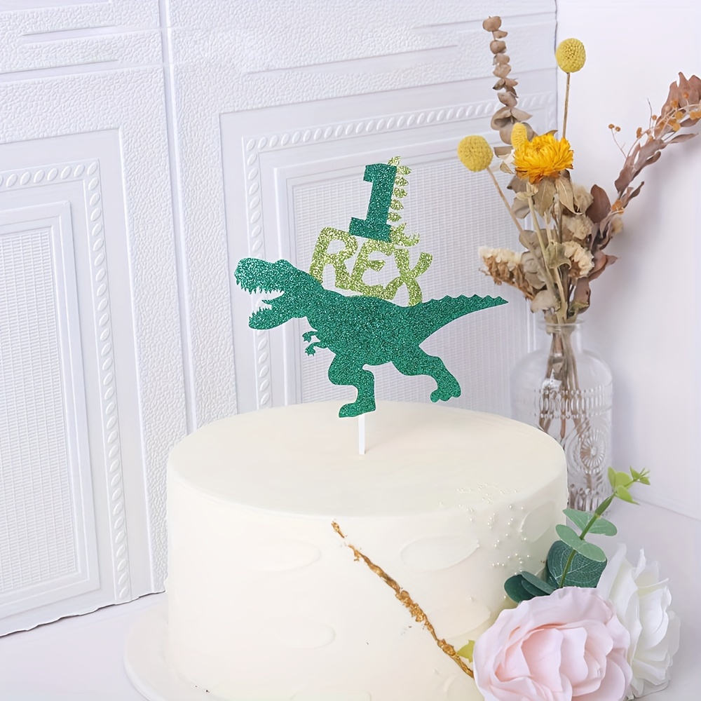 Dinosaur Cake kit, Birthday Cake Decorations, Fondant Decorated