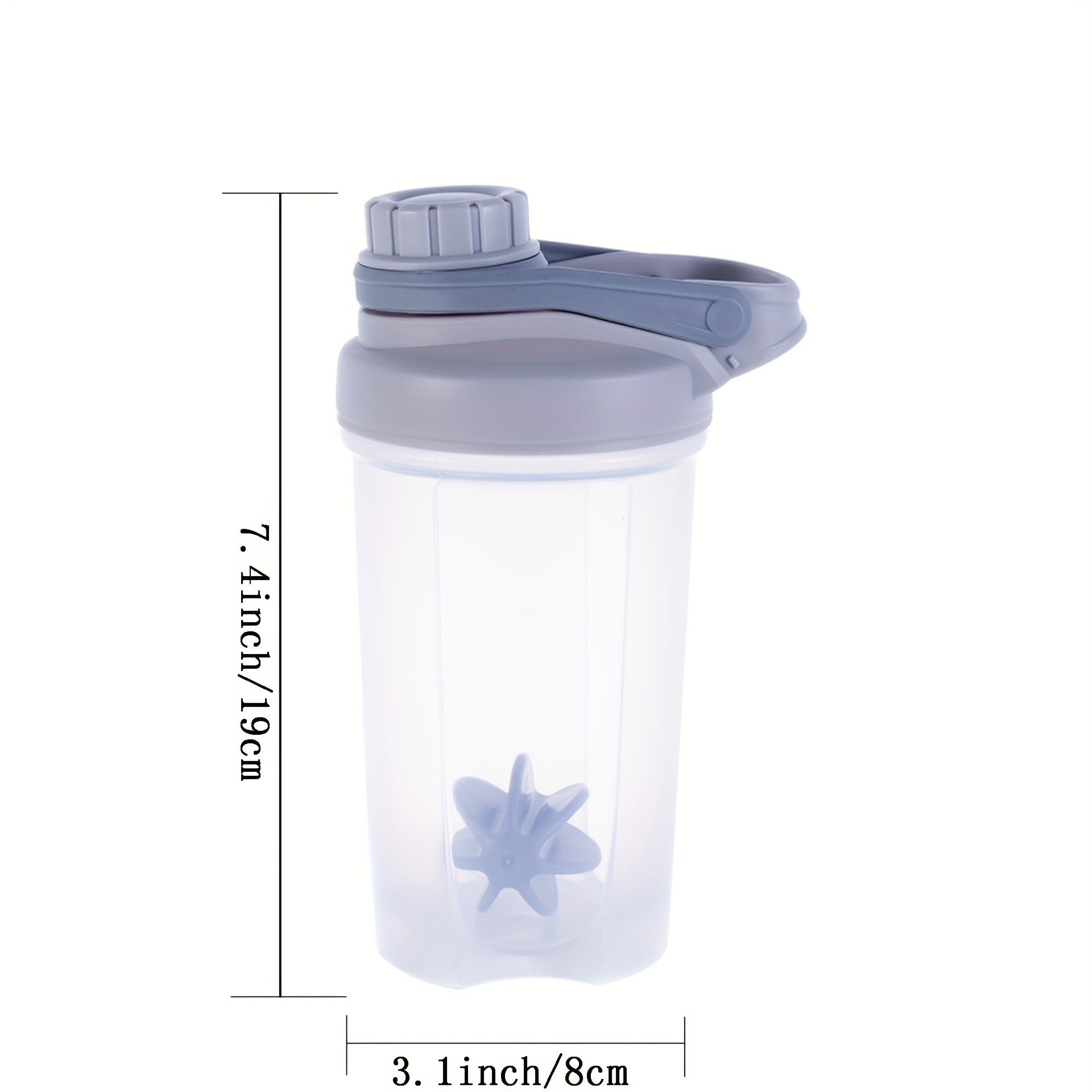 Fitness Protein Powder Container, Outdoor Sports Water Bottles, Suitable  For Outdoor Fitness Travel - Temu