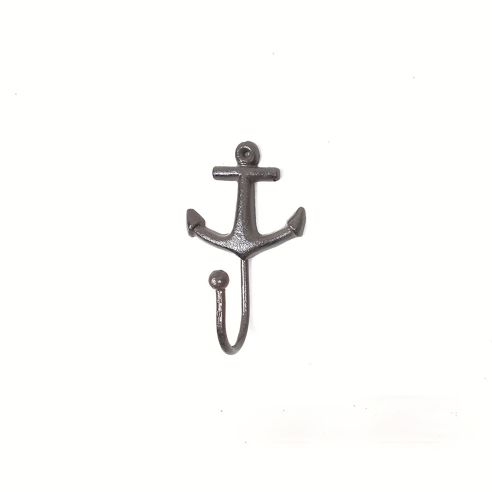 Mediterranean Style Vintage Rustic Cast Iron Nautical Anchor - Temu