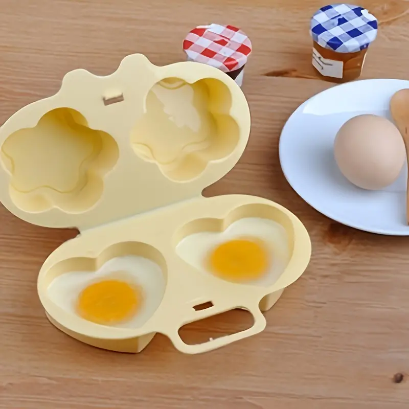 Microwave Silicone Omelet Maker, Poached Eggs, Omelet, Boiled