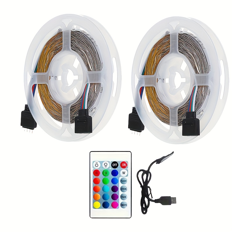 Led Strip Light, Rgb 2835 Infrared 44 Keys Controller Night Light