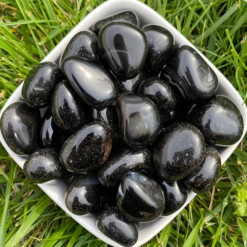 Black Onyx Tumble Polished Stones