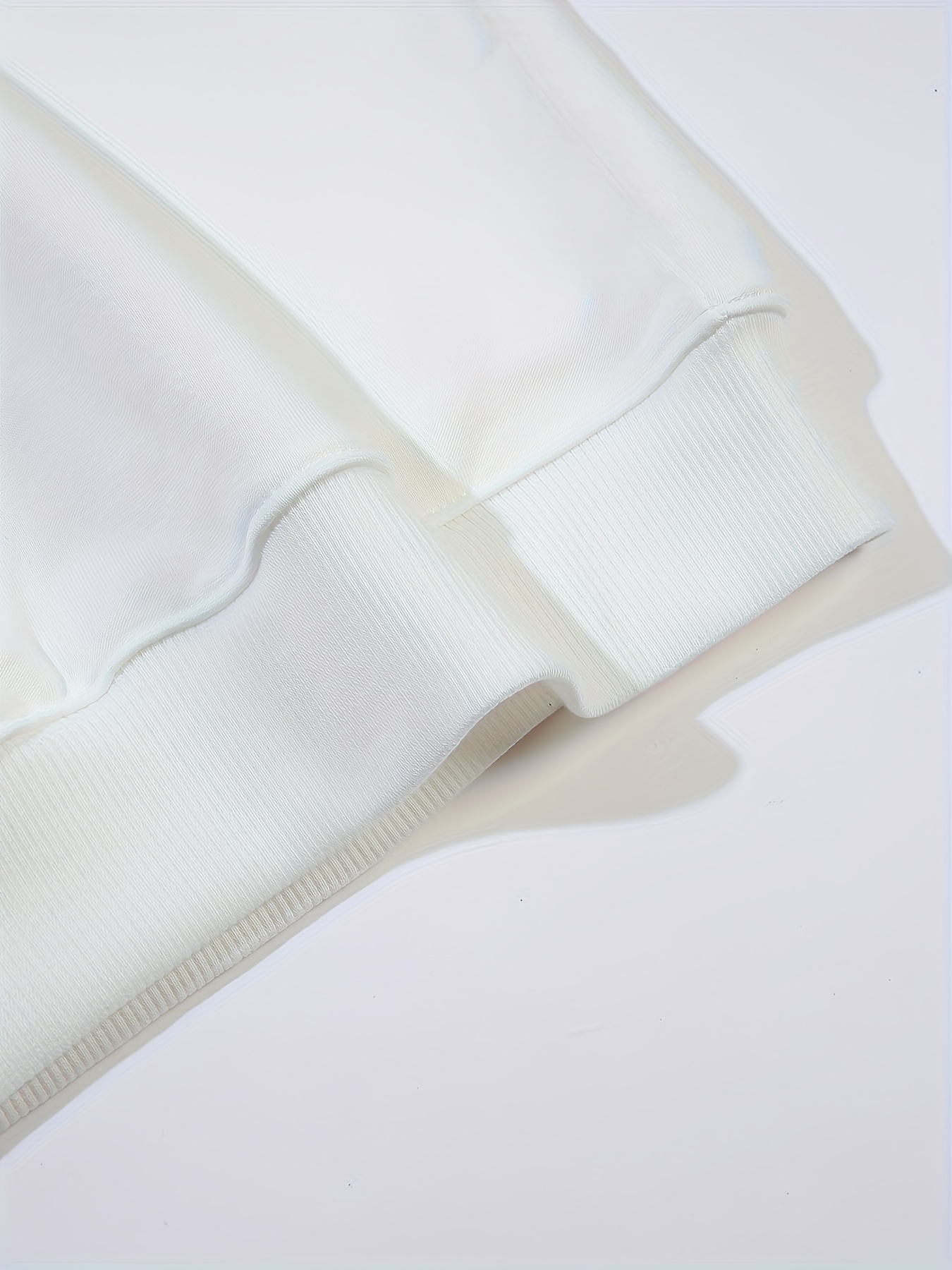 SORRY. CAN'T. Letter Print Standard Size Crewneck Sweatshirt