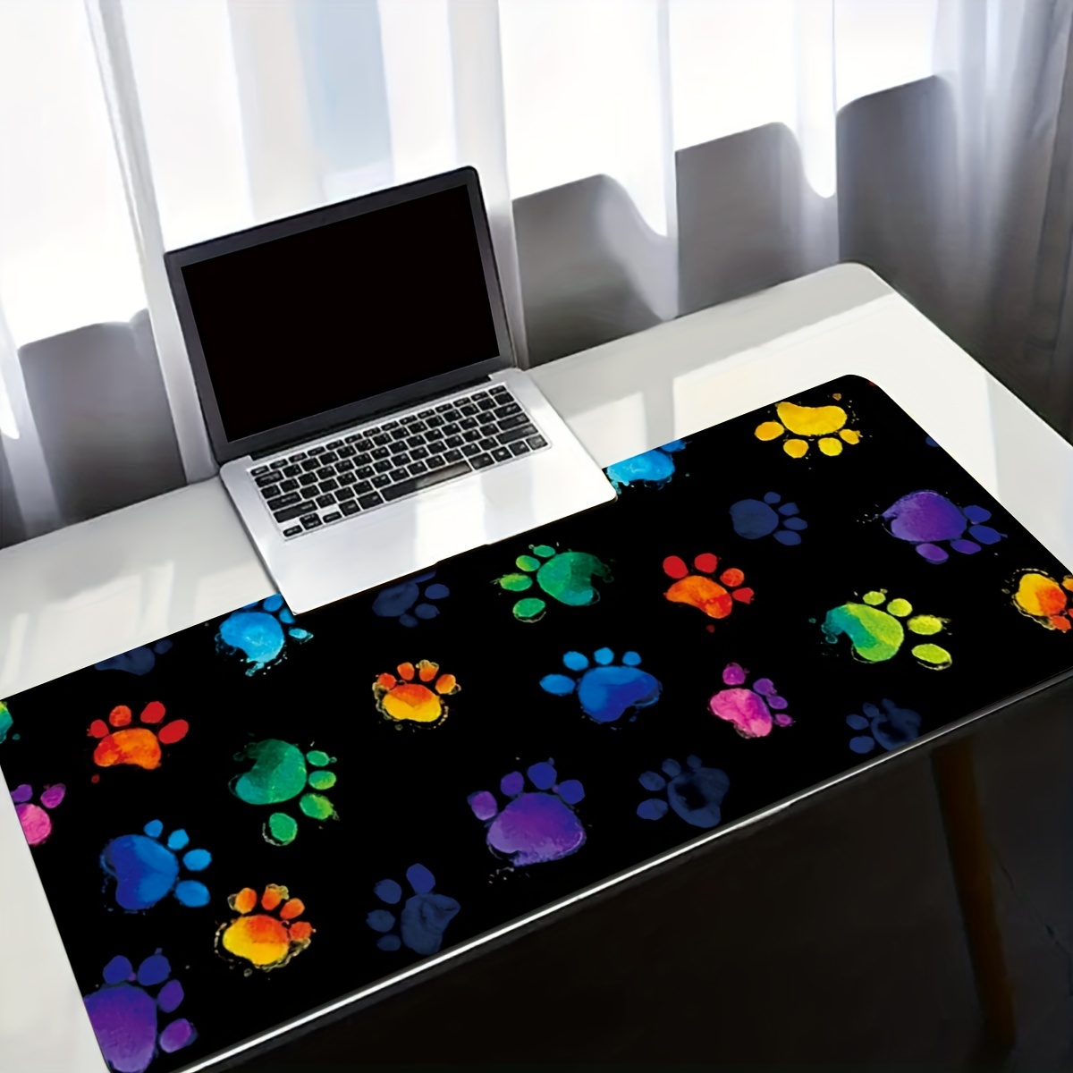 

1 Piece Of Colorful Cat Paw Wrist Rubber Mouse Pad, Suitable For Office Workers To Give Birthday Gifts To Boyfriend And Girlfriend, As Well As Gifts To Family. Large Mouse Pad, Office Desk Pad