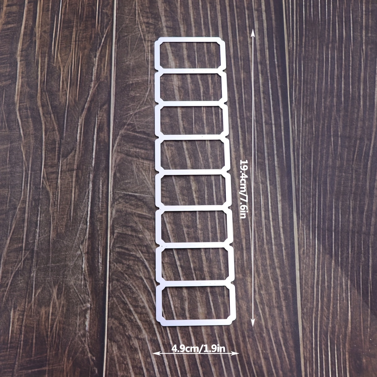 TEMU 1pc Wedding-themed Ticket Metal Cutting Die For Diy Scrapbooking, Card Making & Crafts - High-quality Carbon Steel Embossing Tool