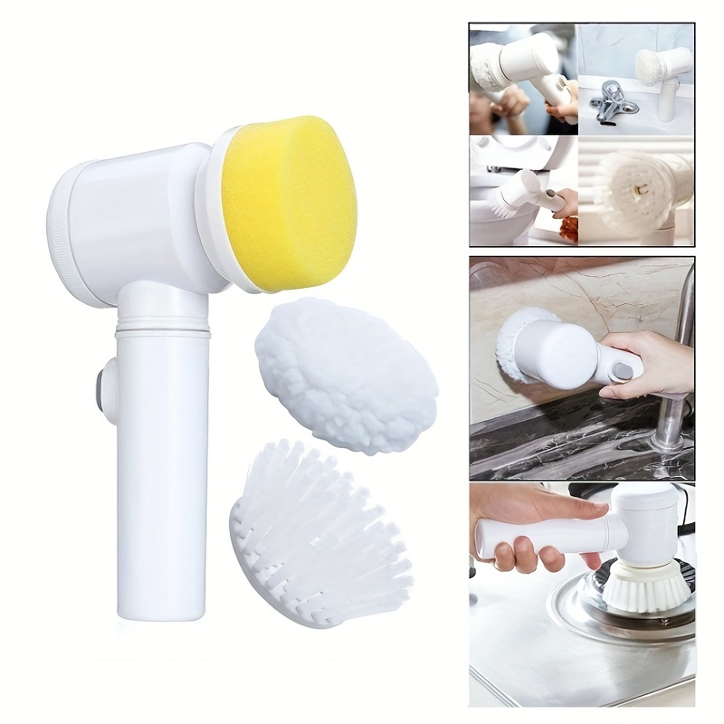 1pc Electric Spin Scrubber, Electric Cleaning Brush 5-in-1