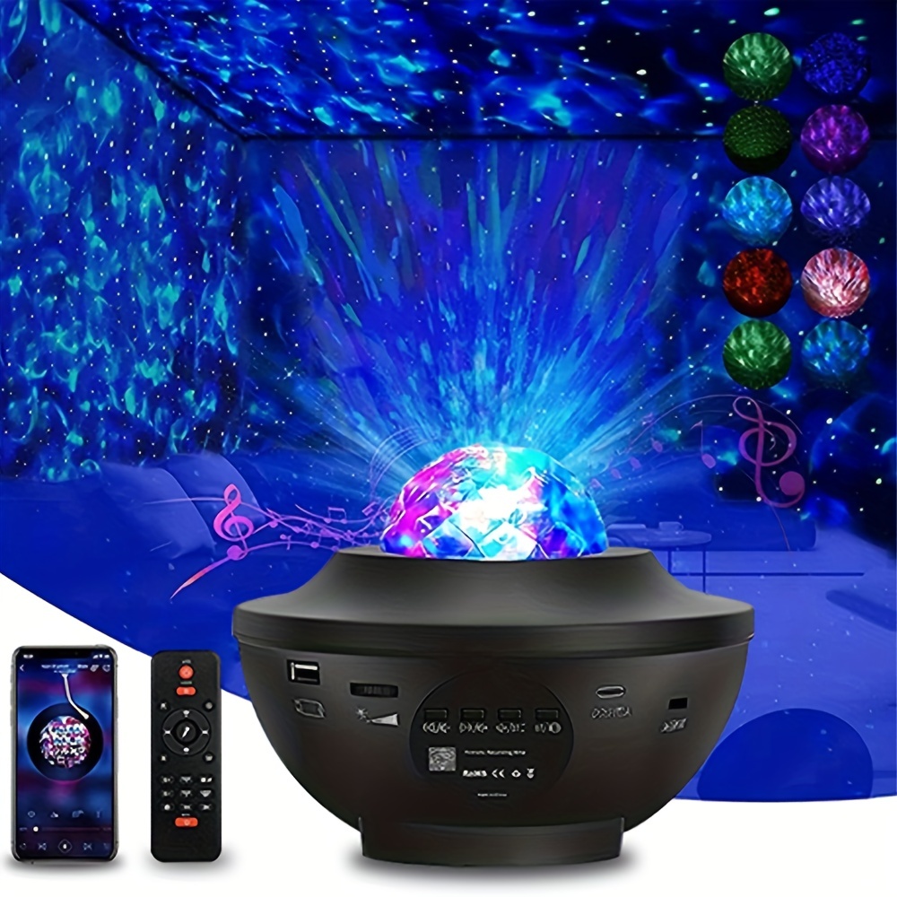Galaxy Projector Light, Star Projector Night Light Bluetooth Speaker Starry  Light Projector for Mother's Day Gift Decor Party Ceiling, Work with Alexa