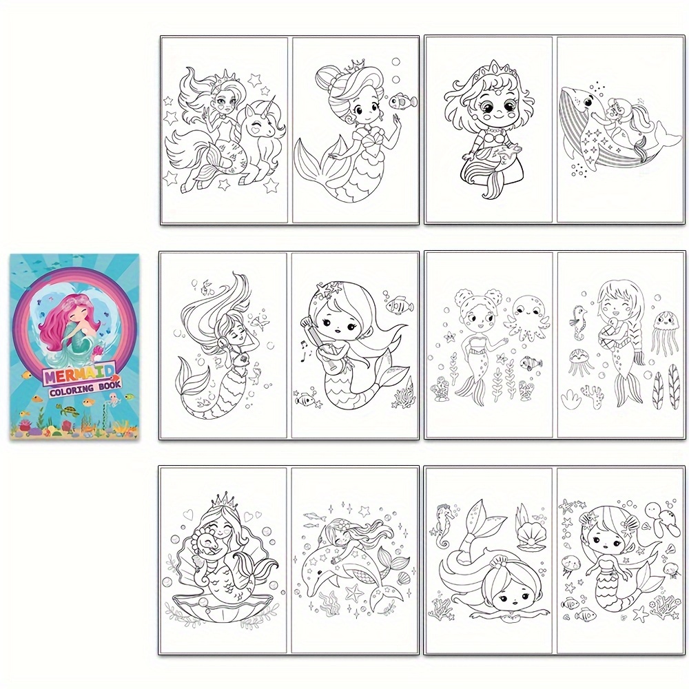 Bulk Coloring Books Small Coloring Books For 6 Pages12 Sides