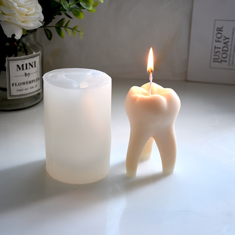 Diy Candle Mold Clear Candle Silicone Mold - Temu
