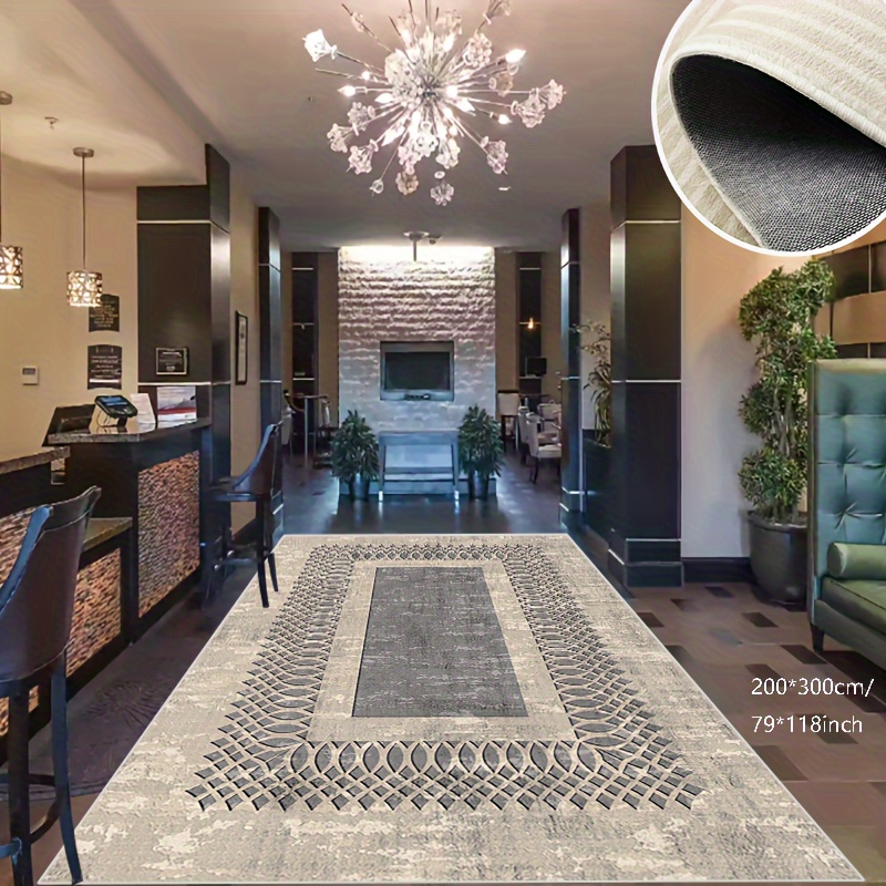 Alfombras largas de cocina, alfombra antideslizante absorbente para suelo  de cocina, entrada, pasillo y comedor (color: A, tamaño: 59.1 x 78.7 in)