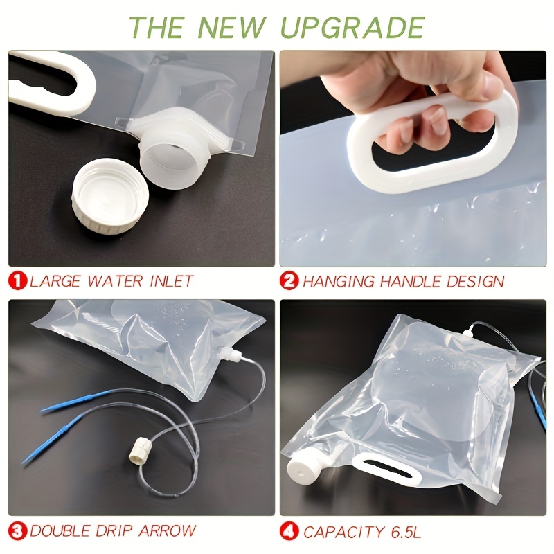 Automatic Watering Dripper Infusion Bag Adjustable Plant Flower Water Home  Garden Plant Flower Drip Irrigation Watering Kits - Temu