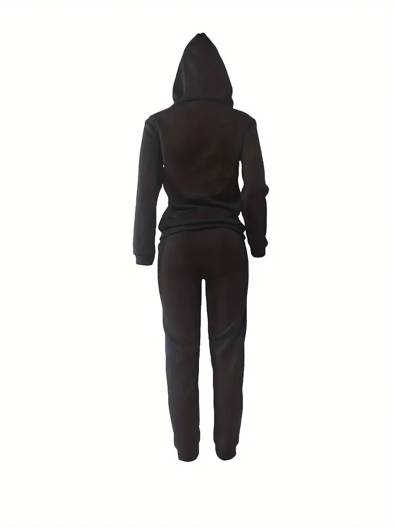  EOSIEDUR Women's 2 Piece Athletic Outfits Long Sleeve Ripped  Pullover Hoodie - Bodycon Joggers Pants Sets, Black Small : Clothing, Shoes  & Jewelry