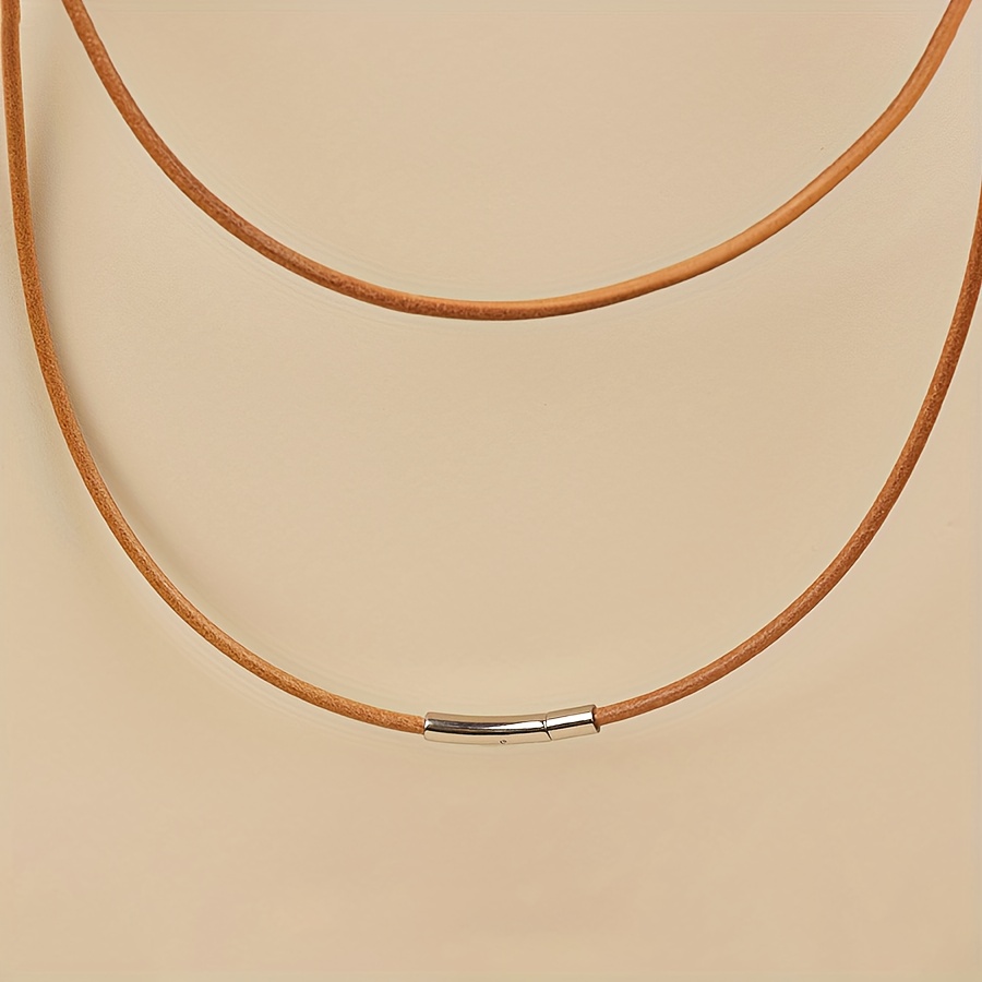 Minimalist Monochrome Collar Necklace, Boho Style