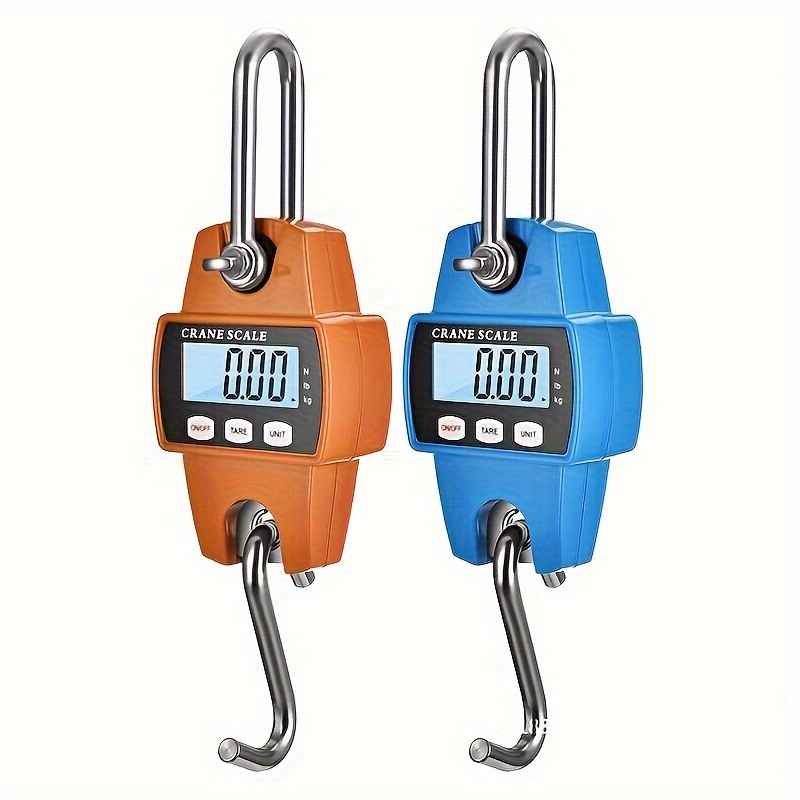 Hand Scale Hanging Weight Scale Industrial Fishing Scale Digital Electronic  Hanging Hook Scale for Farm Hunting Fishing Outdoor Luggage (10kg) Small