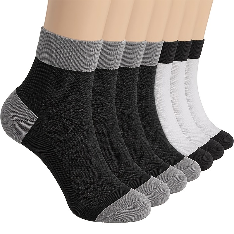 Unisex Sports Fitness Workout Socks Cushioned - Temu Canada