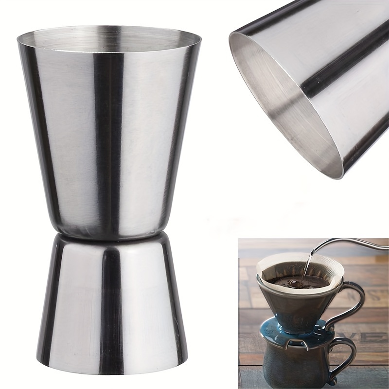 Stainless Steel Dual Jigger Cocktail Measuring Cup For Bar