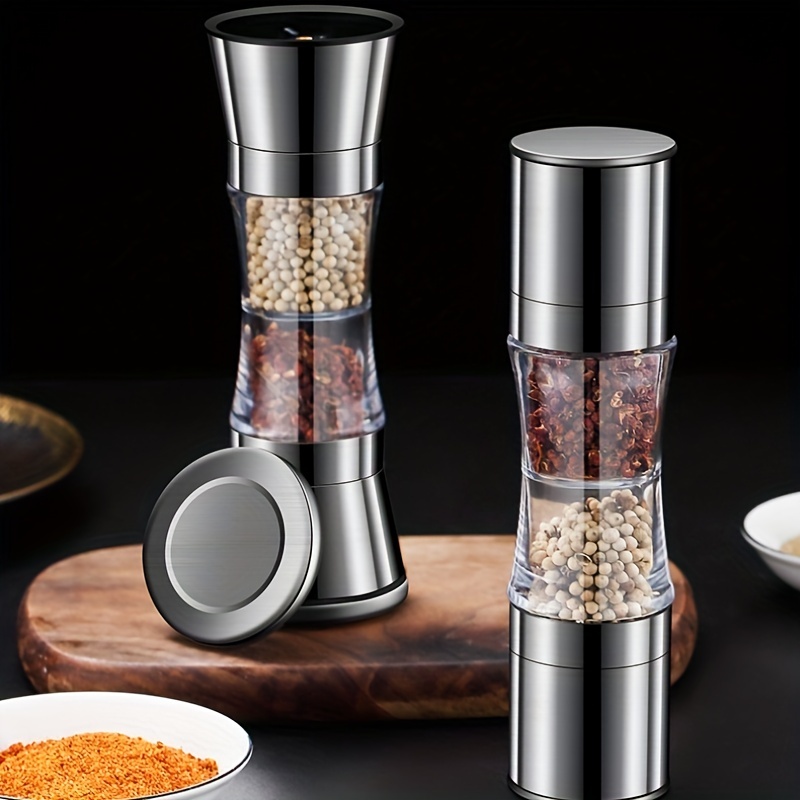 A Pepper Grinder Coarse Salt Grinder Spice Grinder Tableware - Temu