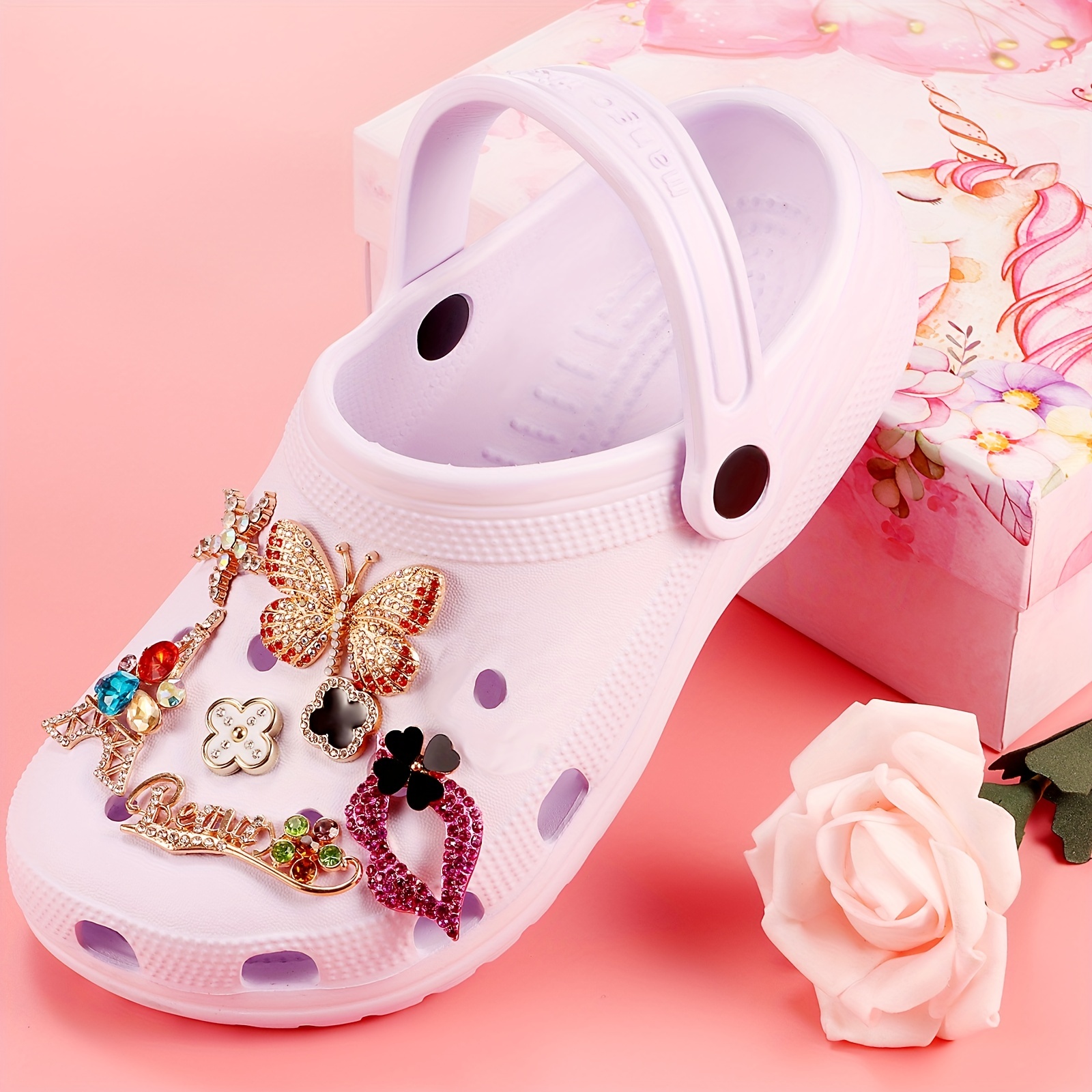 So Cute Croc Charms Luxury Designer Shoe Decorations Ornament Pins
