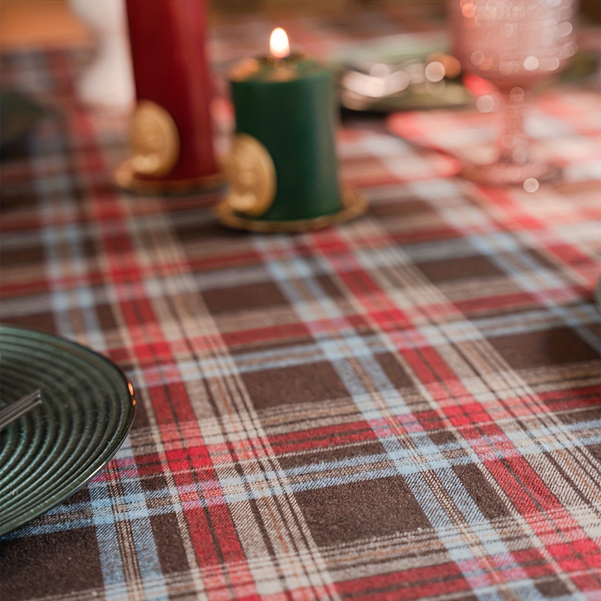 LOVRTRAVEL – nappe noire surdimensionnée personnalisée de 600cm, couverture  de table à manger carrée et de table
