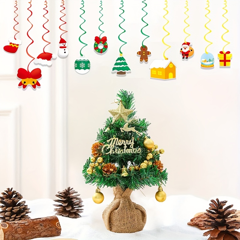 1pc Paper Honeycomb Decor With Christmas Tree Shape, Ideal For Christmas  Scene Decoration