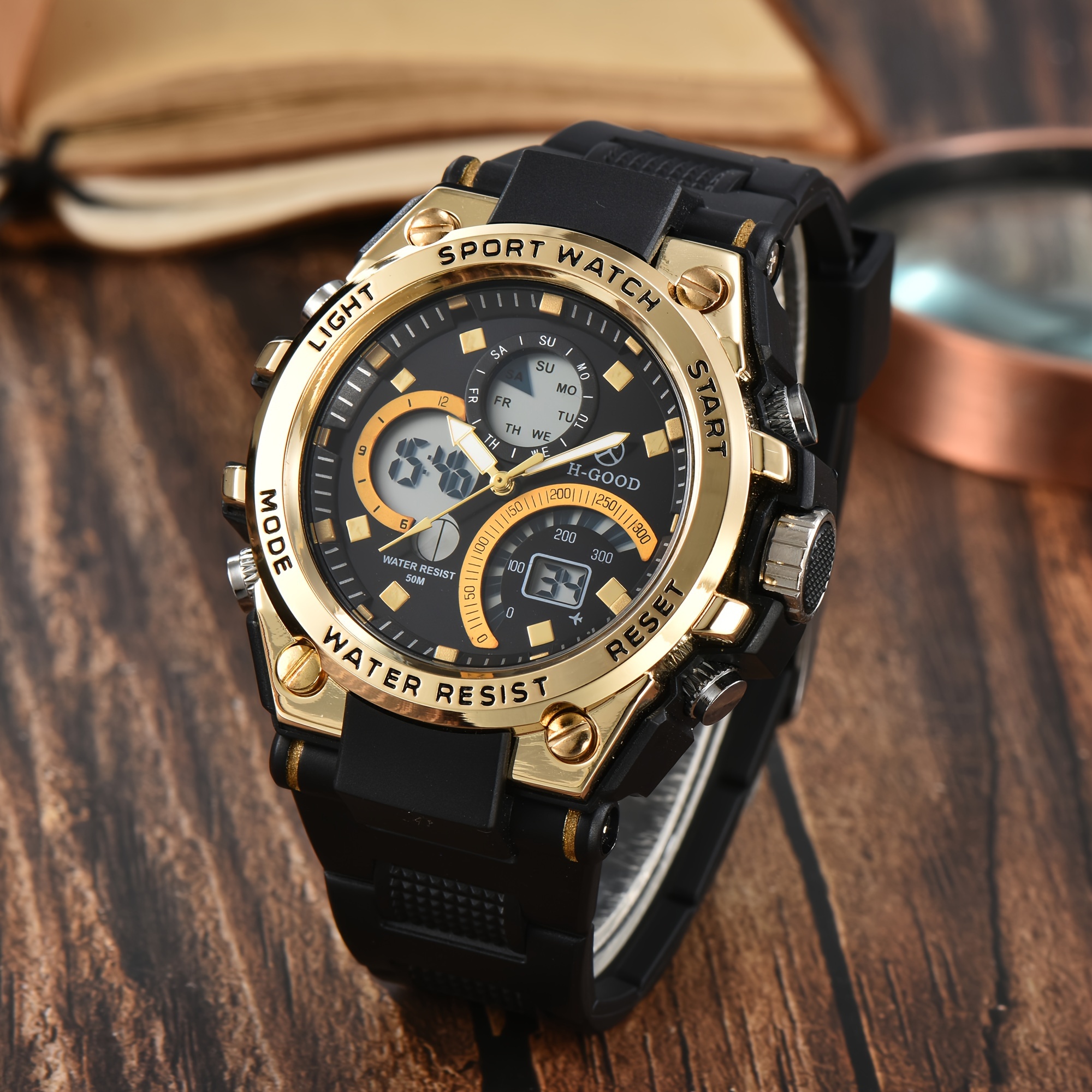 Golden hour 2024 multifunction watch