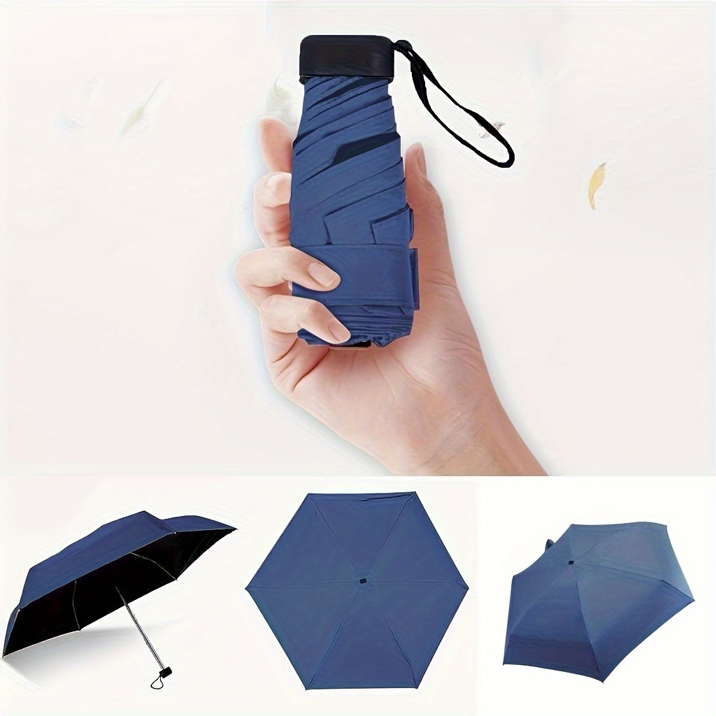 Folding Manual Sunshade Umbrella Lightweight Potable Mini - Temu