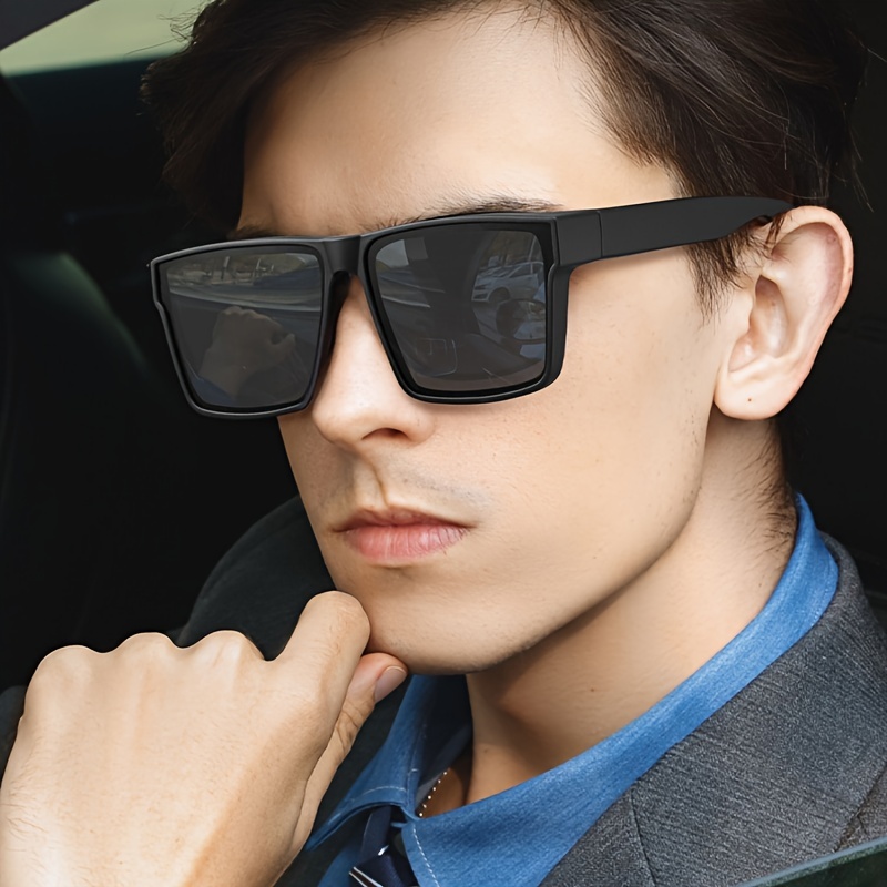 1pc Mens New Polarized Sunglasses Unisex Outdoor Driving Cycling Anti Glare  Sunglasses Clip, High-quality & Affordable