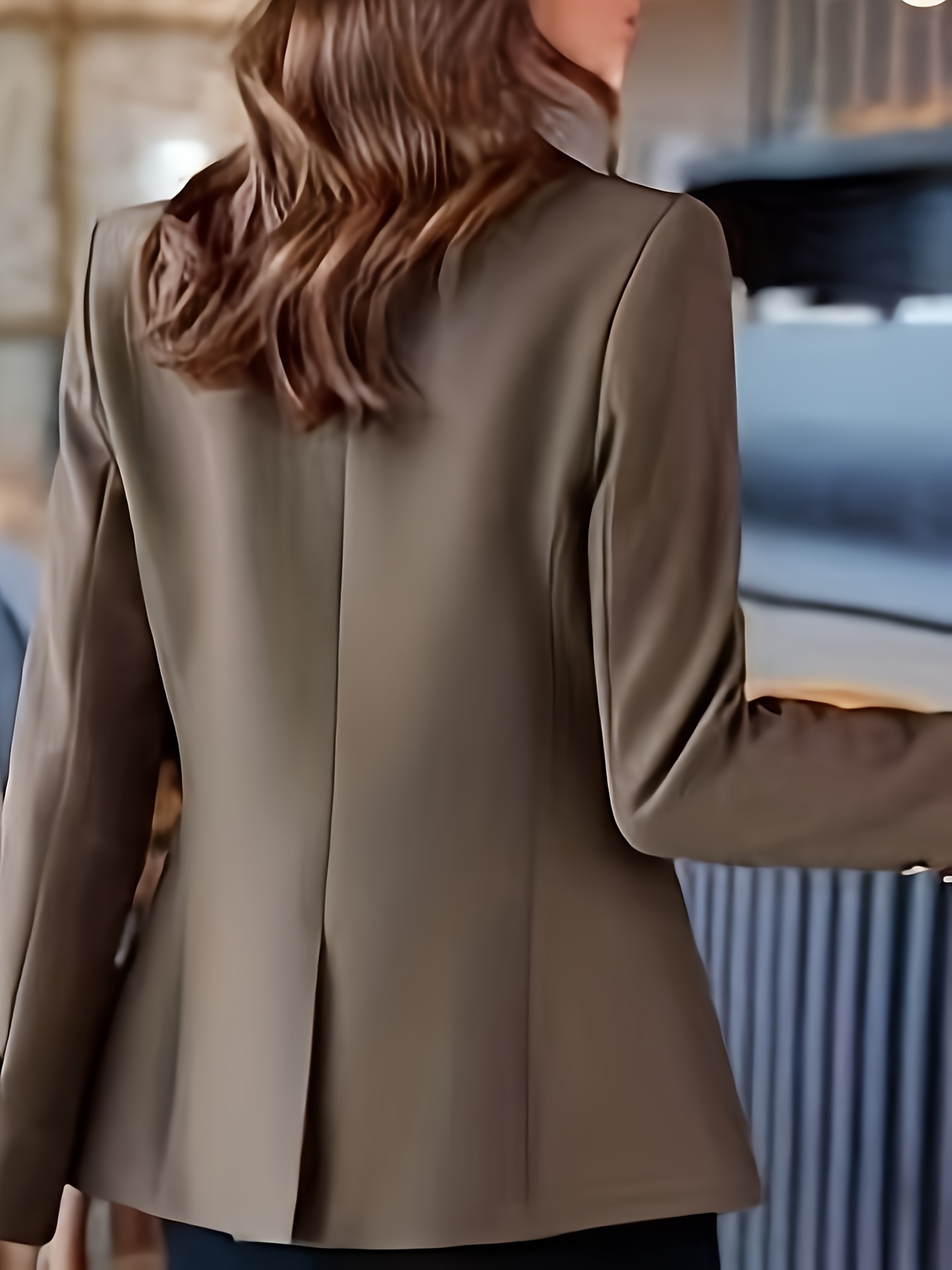 Women Casual Blazers Long Sleeve Open Front Suit Work Office Lapel Jacket  with Pockets : : Clothing, Shoes & Accessories