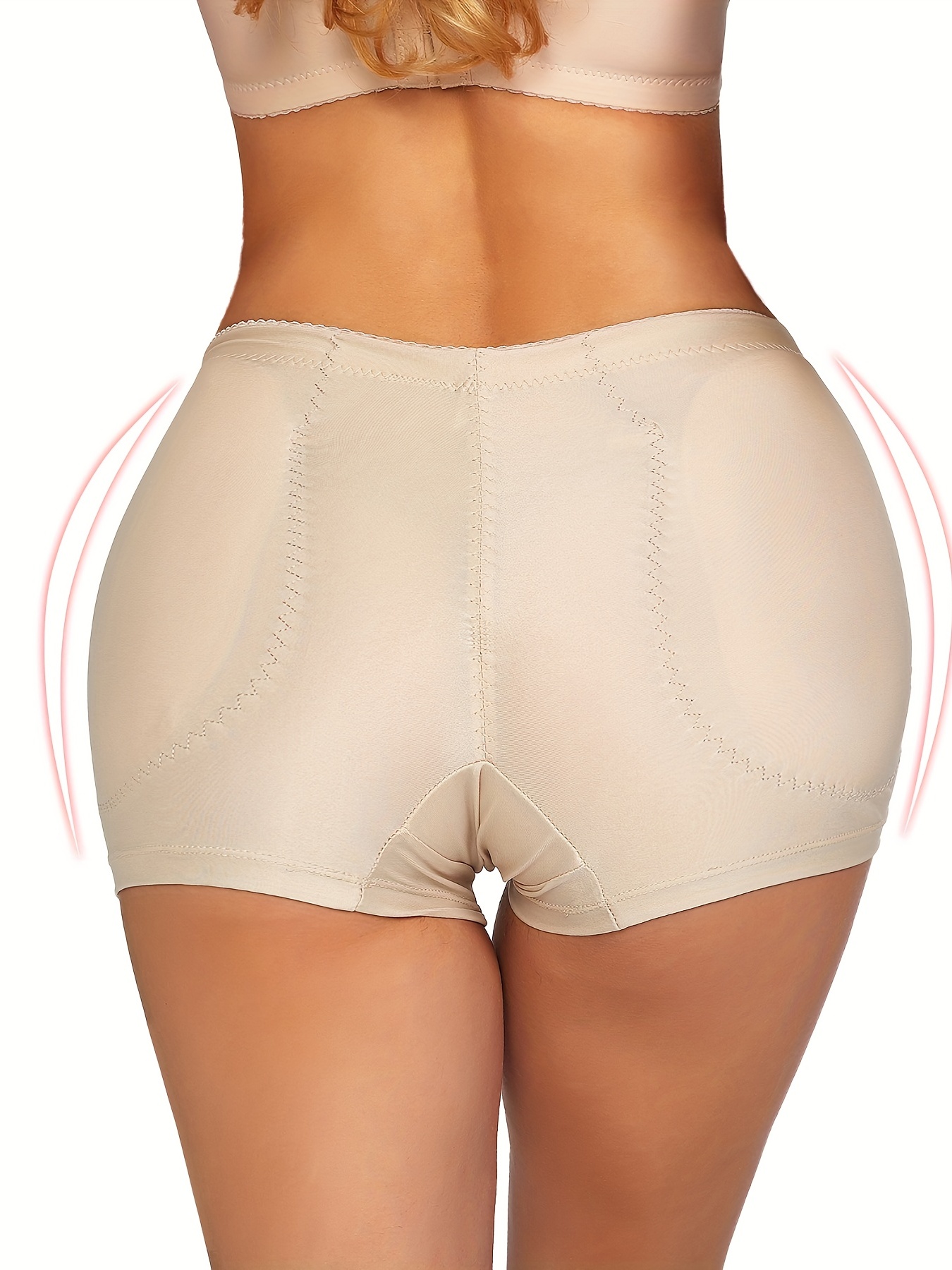 Simple Solid Shaping Shorts Tummy Control Butt Lifting - Temu