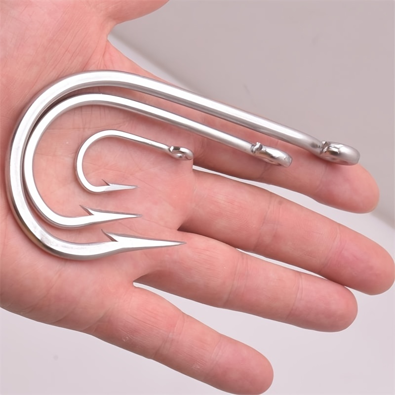 Premium Sea Fishing Hooks Extra Large Size Catching Sharks - Temu Canada