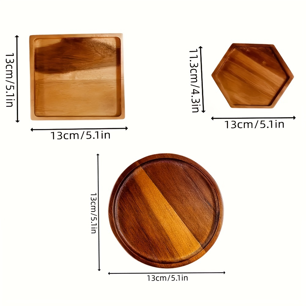 Bathroom Wooden Vanity Tray Simple Rectangular Tray Serving - Temu