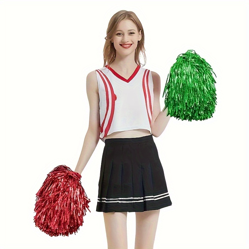 Cheering Poms Cheerer Pom Poms Handheld Cheering Props - Temu