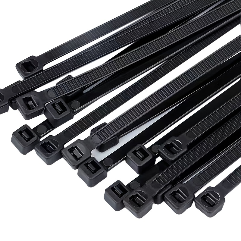 Bridas Cables Nailon Negro 100 Uds. Bridas Cables - Temu