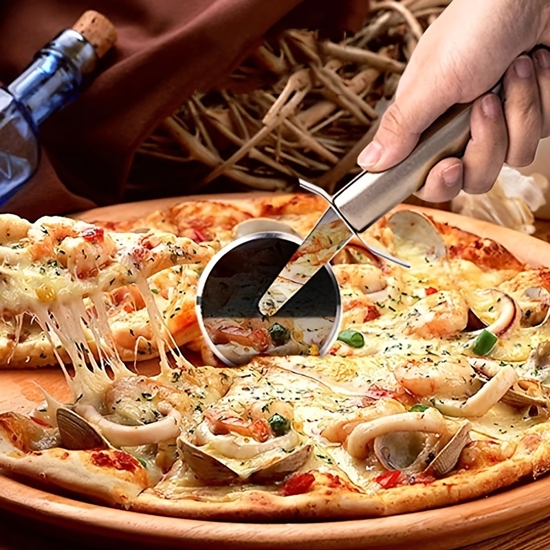 Essentials Stainless Steel Pizza Cutter