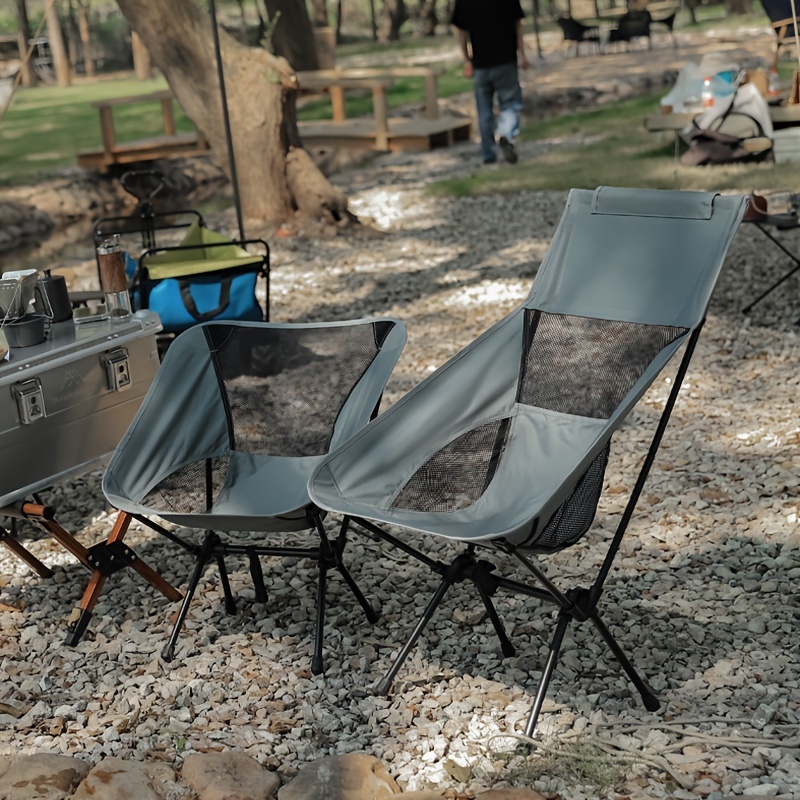 Outdoor Folding Chair Portable Beach Fishing Chair Leisure - Temu