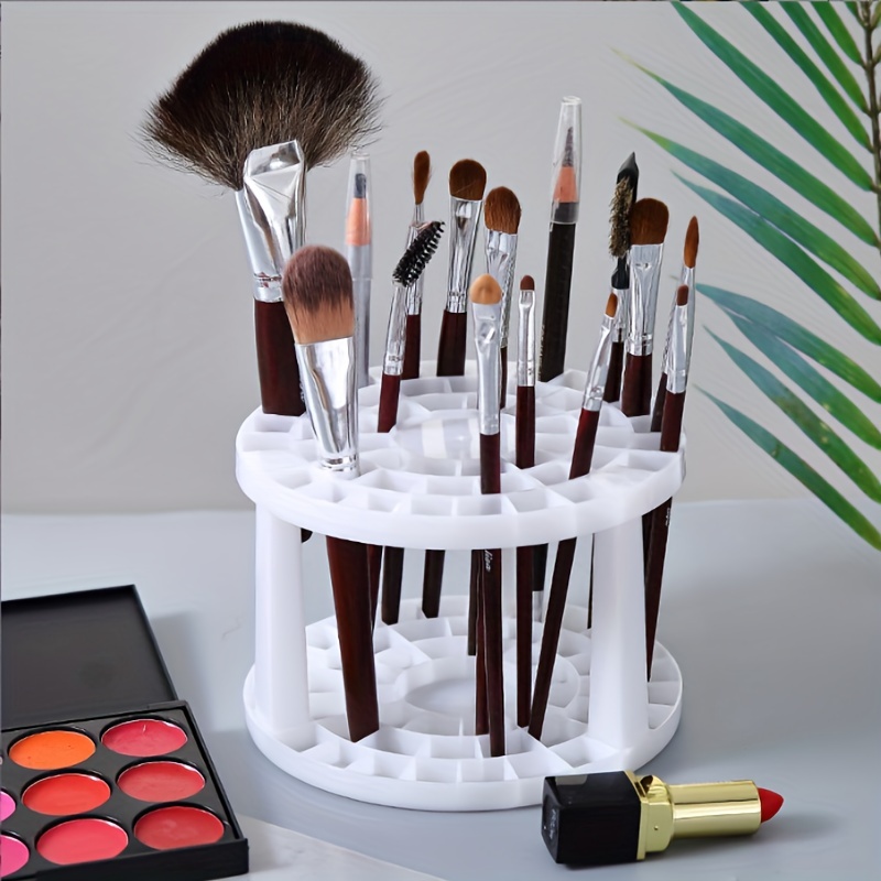 Lightweight Makeup Brush Storage Rack Organize And Display - Temu