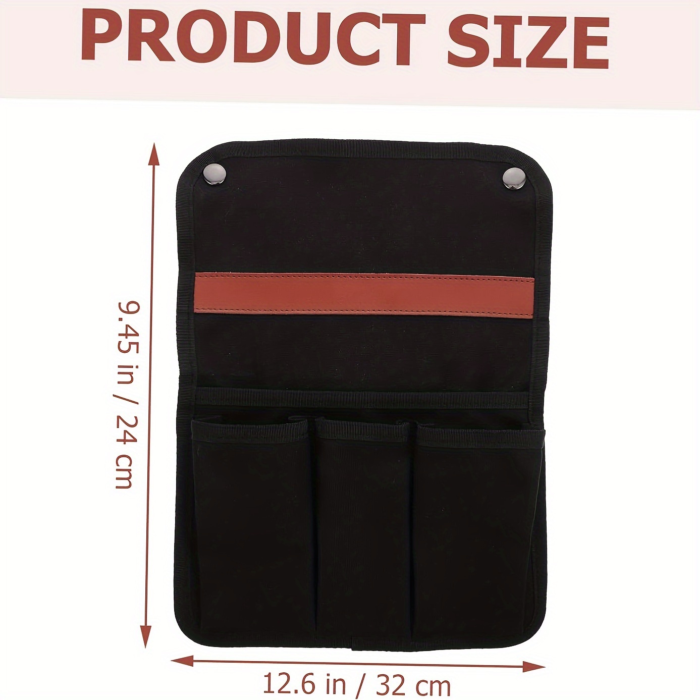 Chair Armrest Hanging Bag Outdoor Camping Chair Storage Bag - Temu