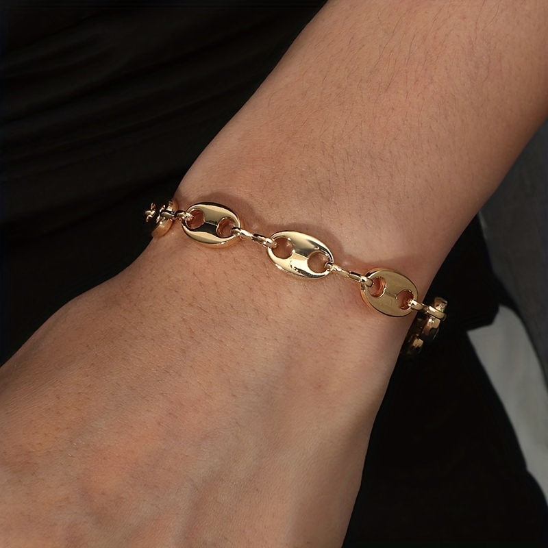 Pig Nose Zinc Alloy Bracelet