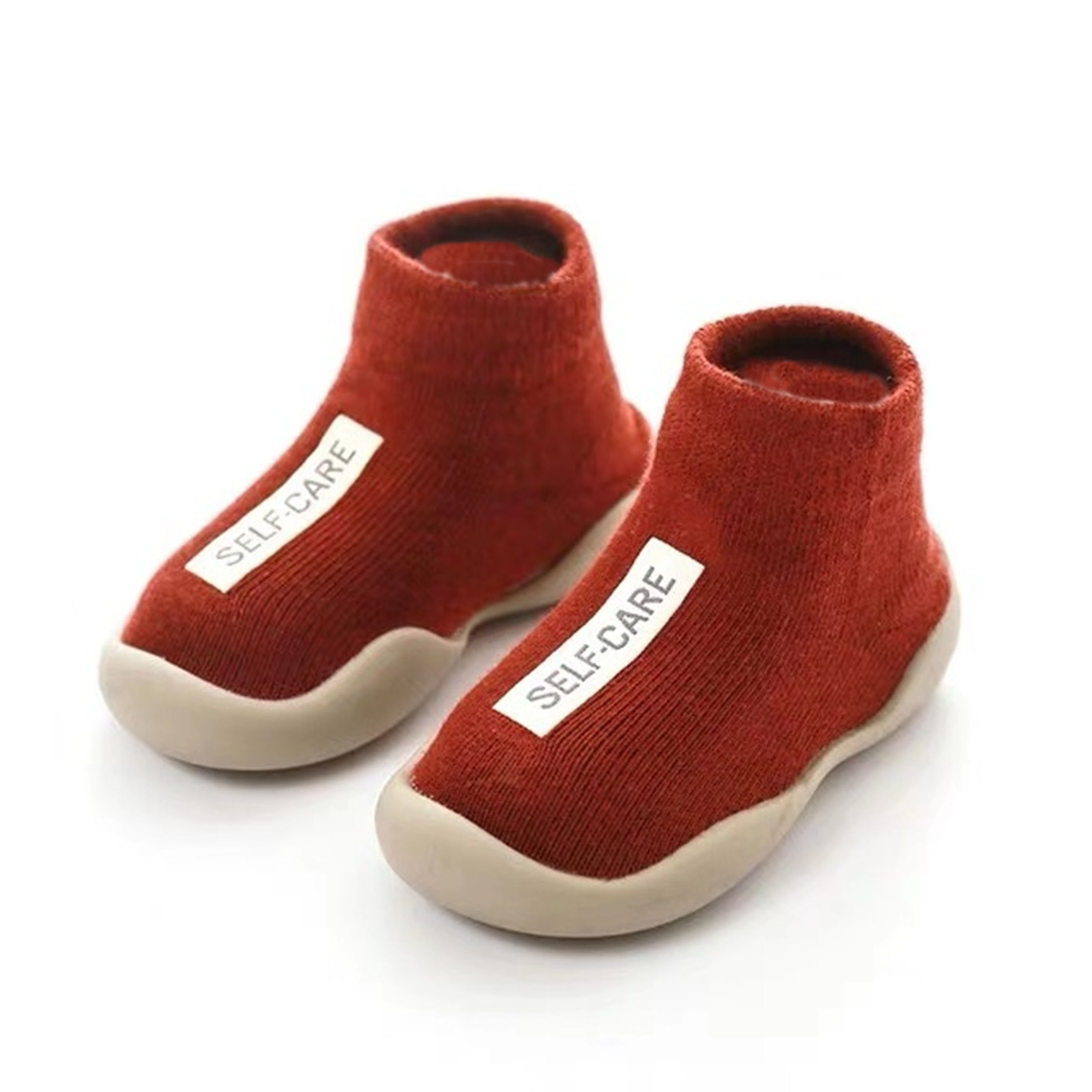 Comfortable Slip On Sock Shoes For Boys, Breathable Non Slip Walking Shoes For Indoor Home, All Seasons