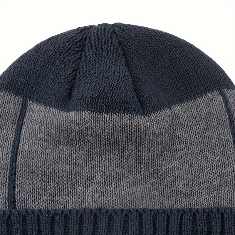 TINYSOME Baseball Cap Outdoor Sports Knitted Fuzzy Warm Pompom