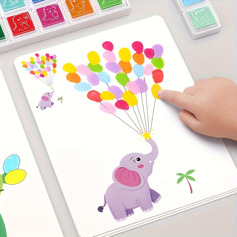 MEEDEN Finger Paints for Kids Baby 3+ Age 2 fl.oz — MEEDEN ART